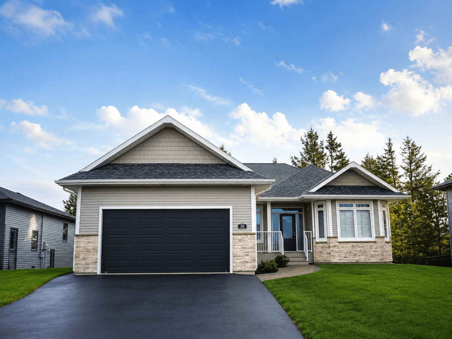 Front view of the home at 20 Tulip Cr